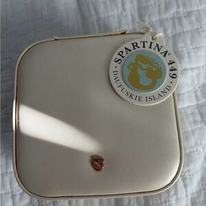 Spartina 449 Cream Cosmetic Case